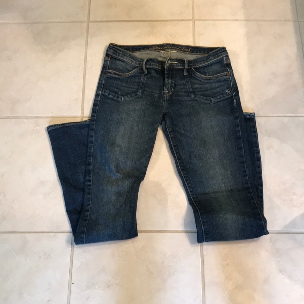 Abercrombie and Fitch bootcut jeans